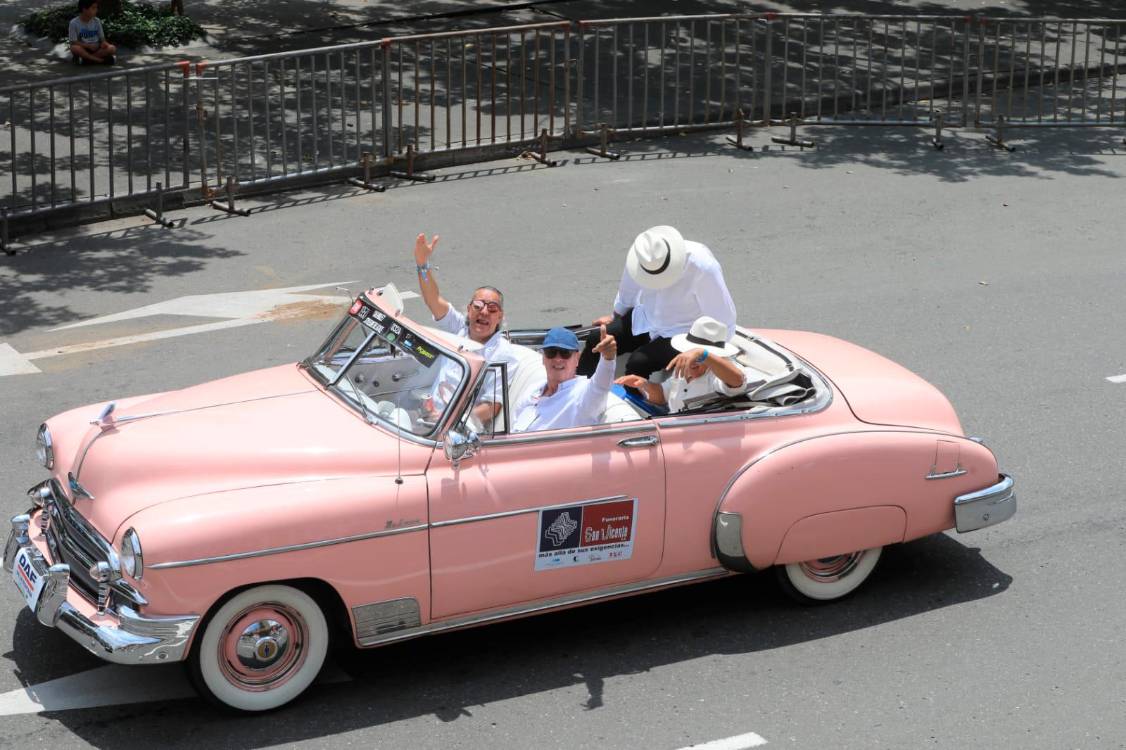 El recorrido finalizó en la universidad Eafit.