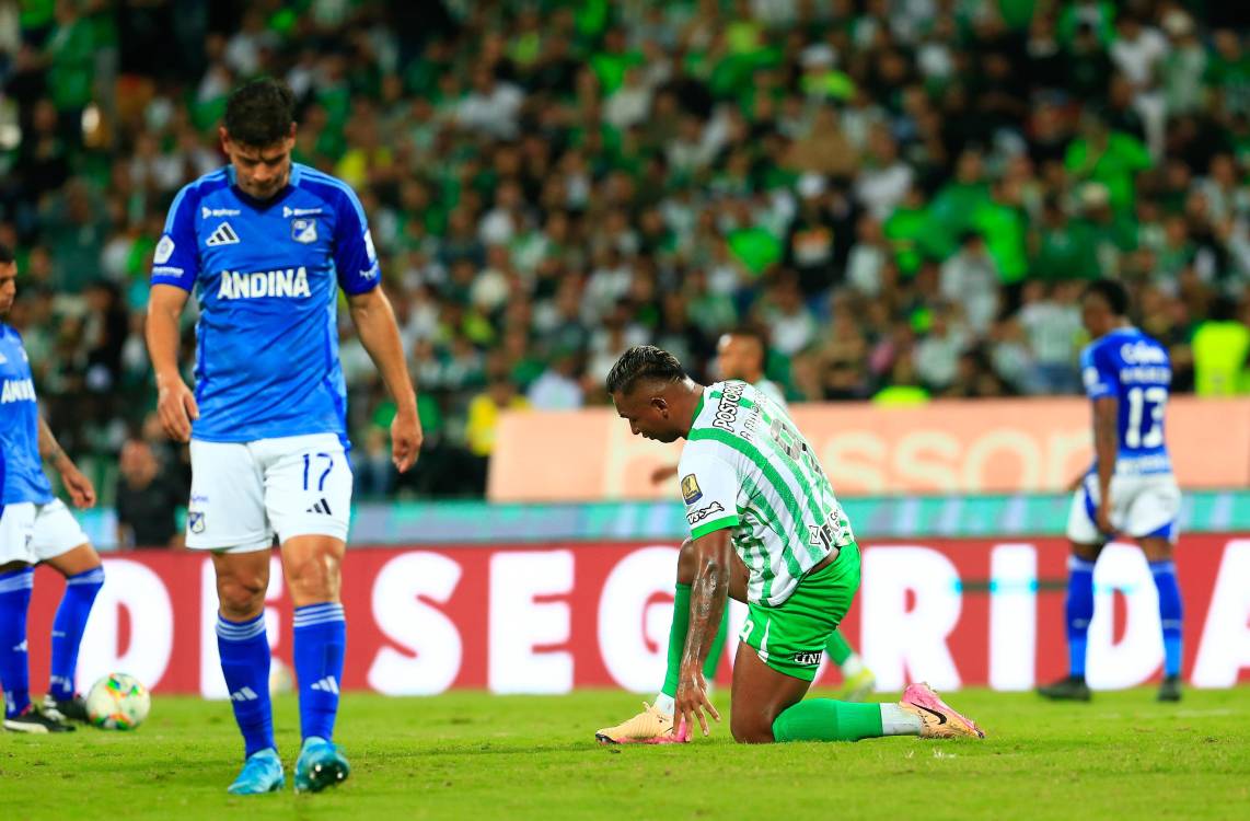 No habrá final paisa, Nacional perdió con Millonarios y quedó eliminado