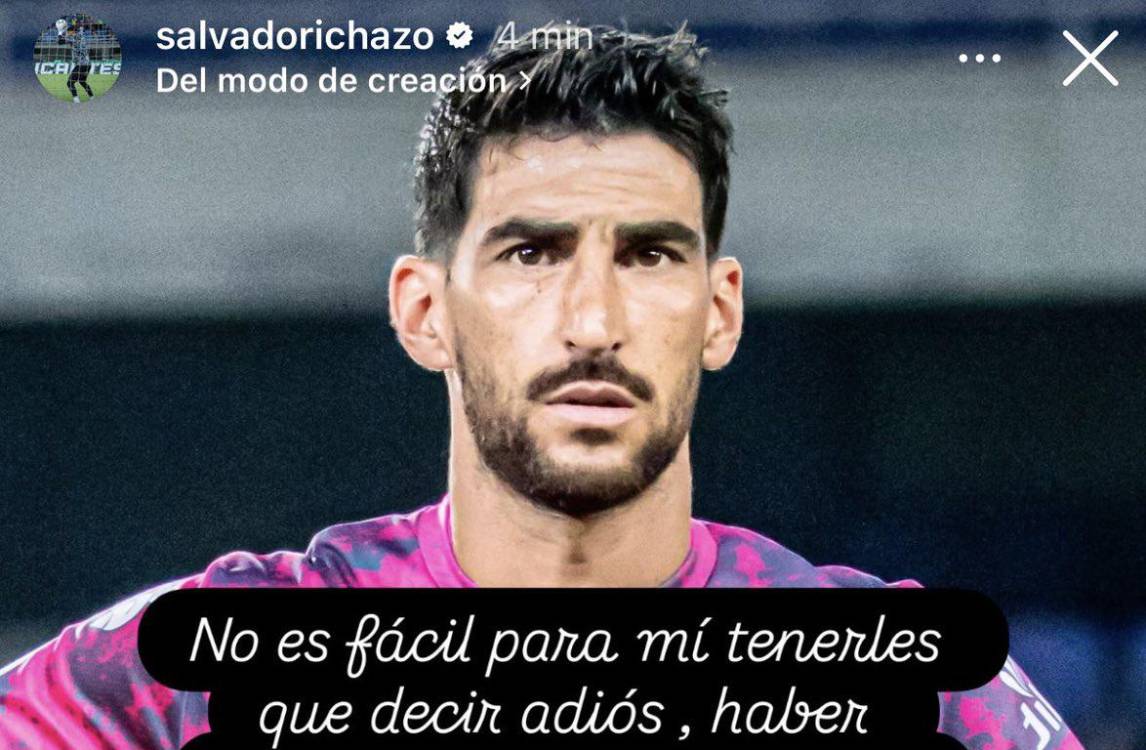 Salvador Ichazo se despide del Matecaña. FOTO: @SALVADORICHAZO