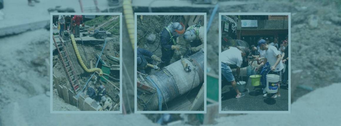 Imagen ASÍ PASÓ Repararon-el-tubo-que-dejó-