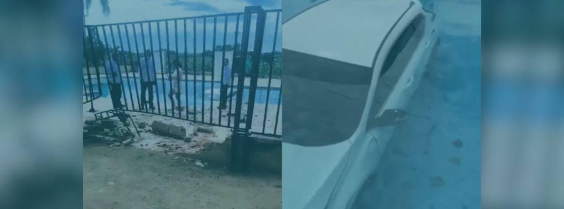 Imagen ASÍ PASÓ Una-camioneta-terminó-en-un