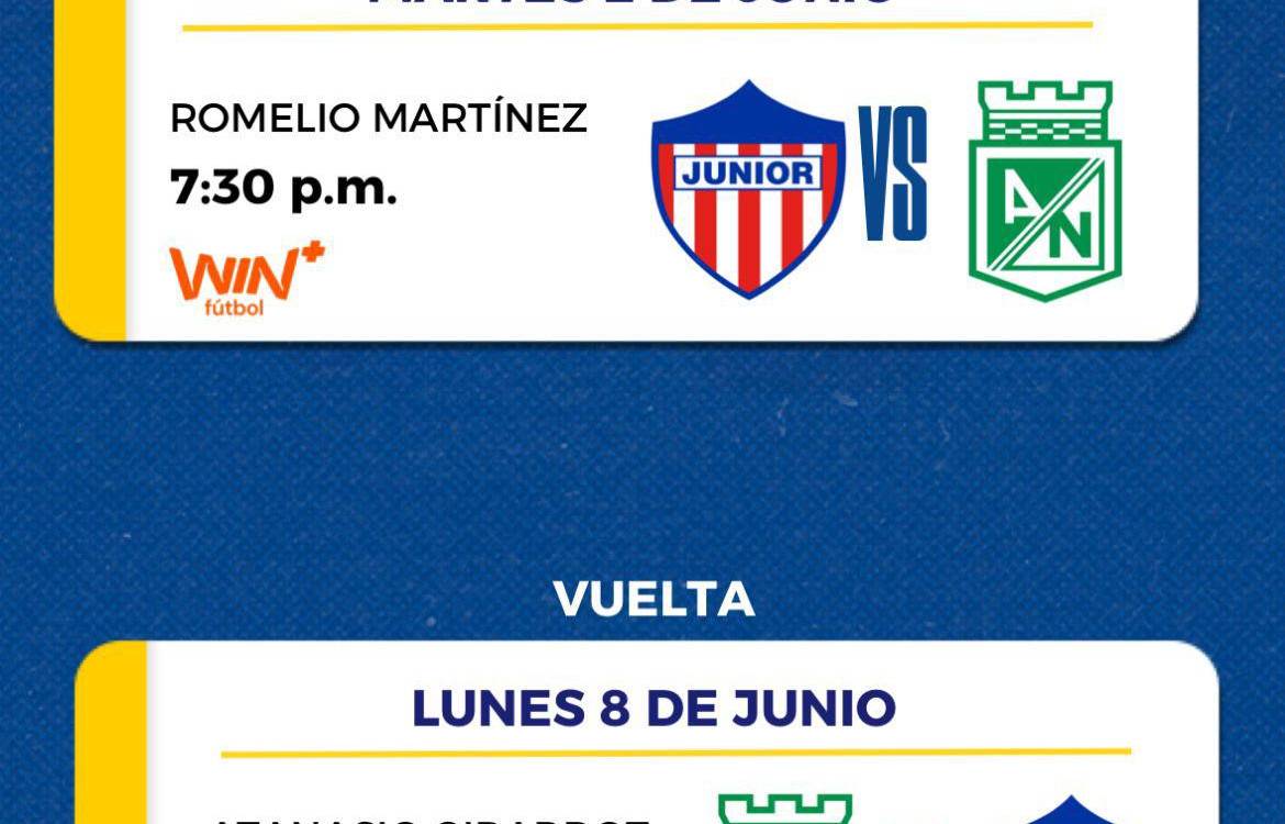Nacional y Junior: Historia de rivalidad en la final de la Liga