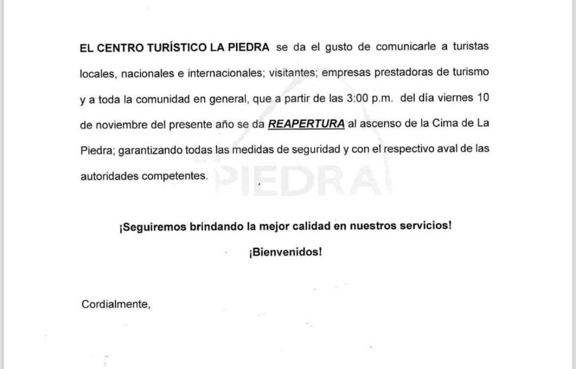 ¡Lista pa’l puente! Volvieron a abrir la Piedra del Peñol tras ocho días de emergencia