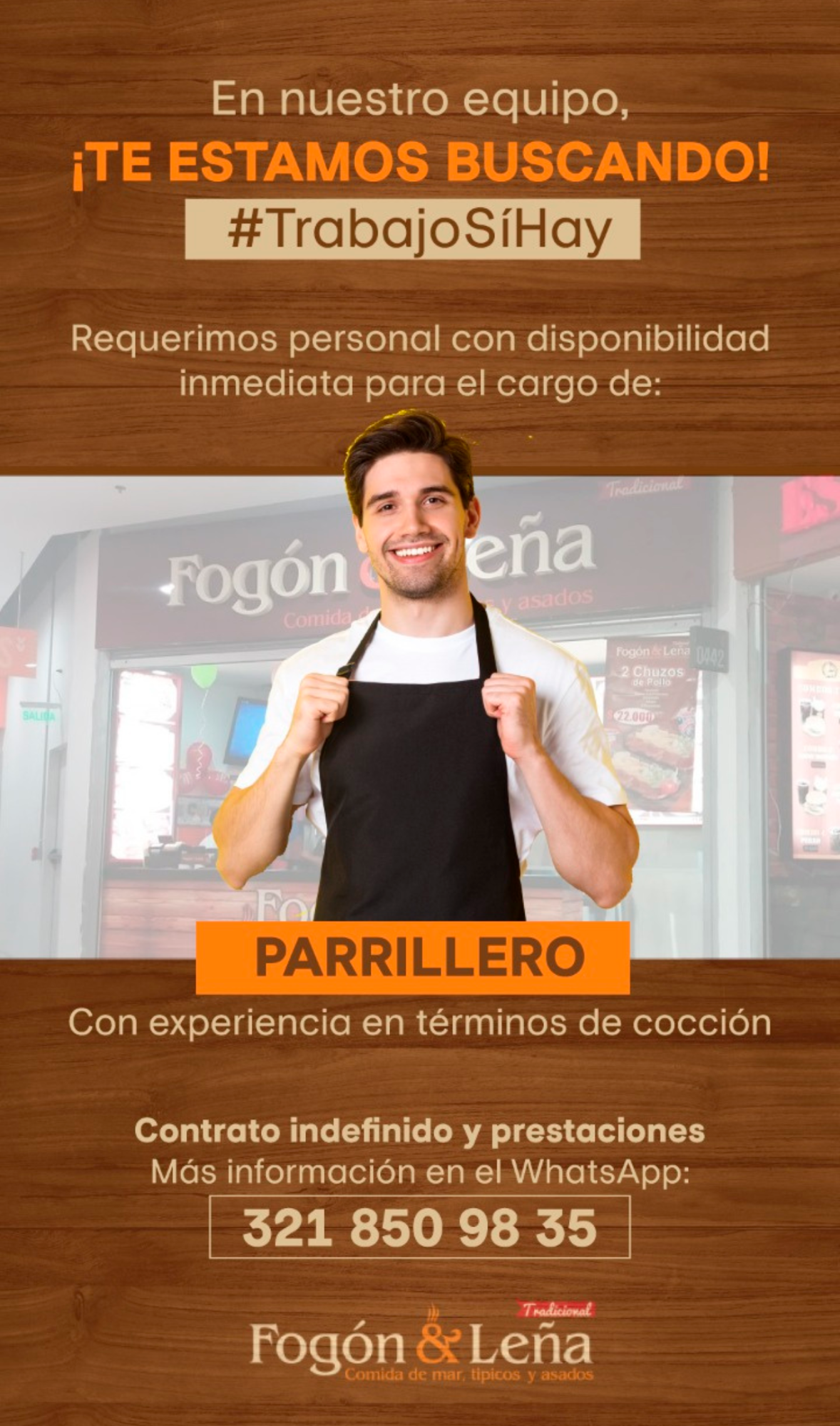¿Te gustaría trabajar en cocina?, aquí te traemos unas vacantes