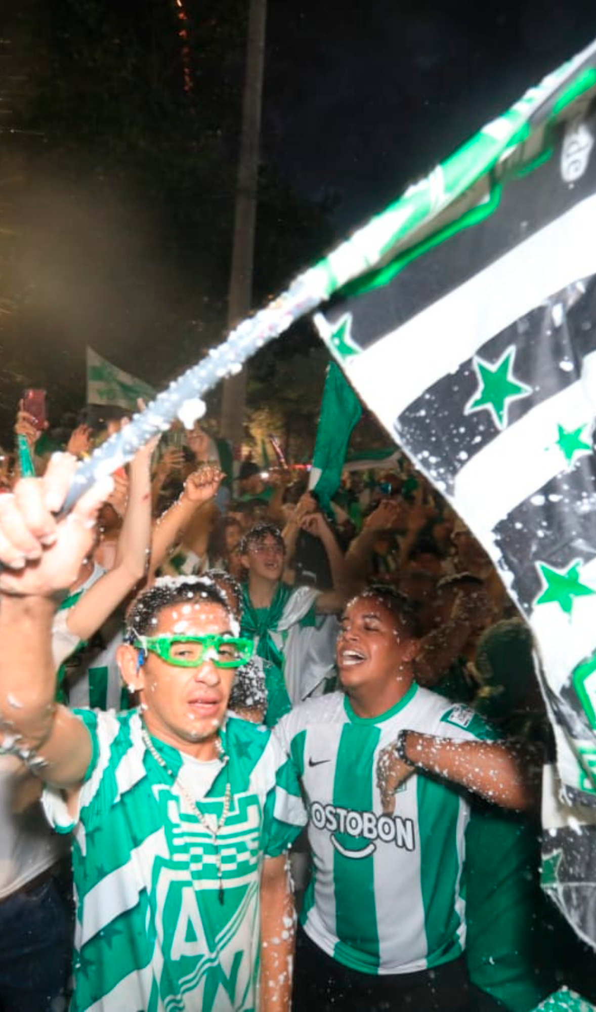 EN IMÁGENES: ¡Explosión de júbilo en Medellín! Nacional, adelantó el traído con la estrella 18