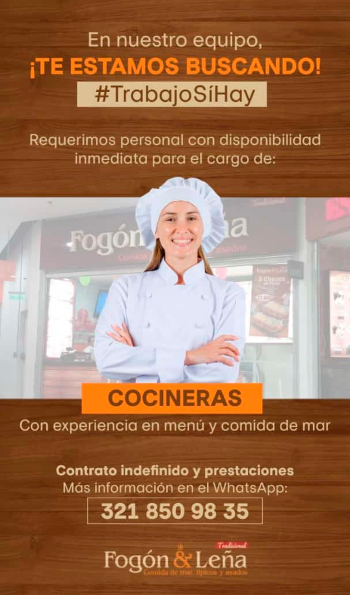 ¿Te gustaría trabajar en cocina?, aquí te traemos unas vacantes
