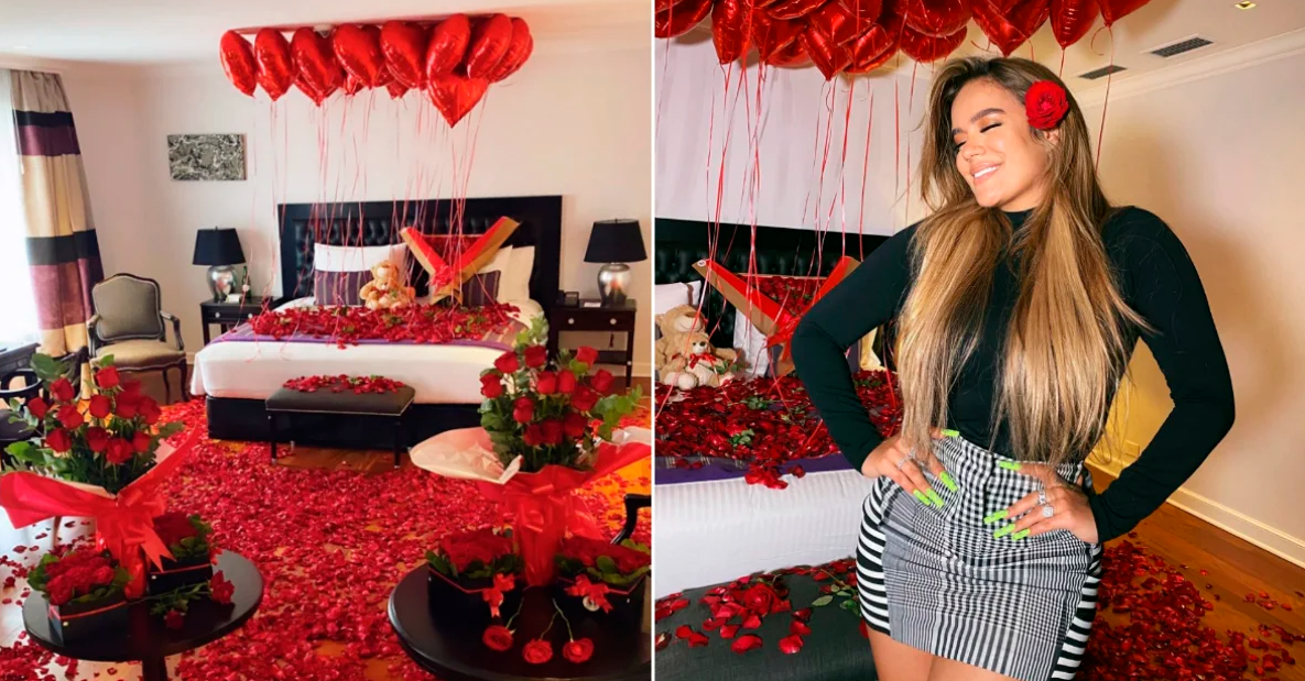 Cero y van tres: Anuel sorprendió a su nueva novia con lo mismo que le dio a Karol G y a Yailin