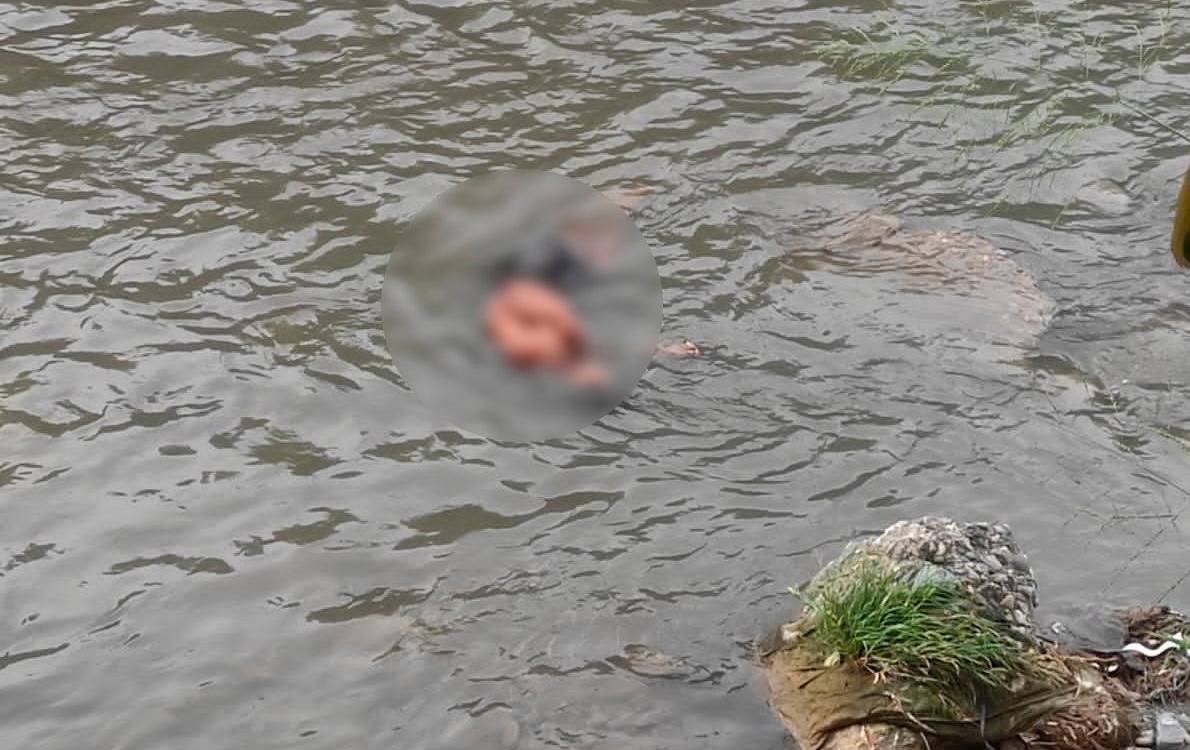 Así fue hallado el cadáver. /FOTO: CORTESÍA