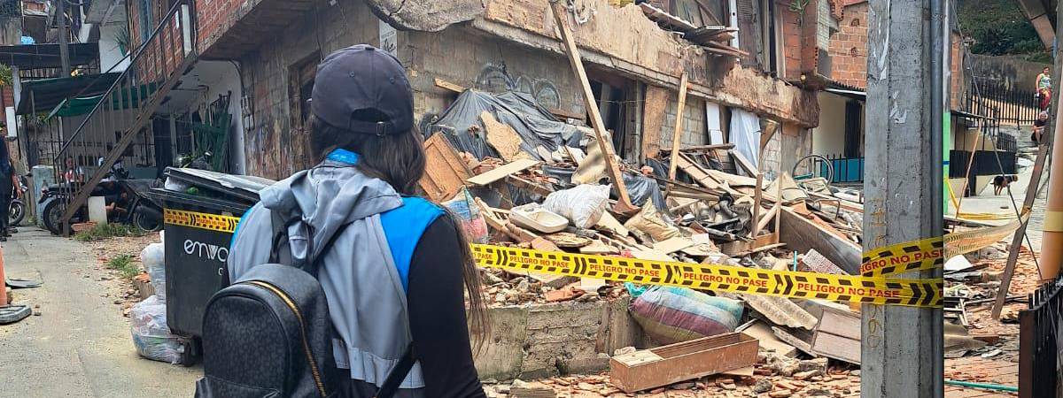 El incidente no dejó personas lesionadas. /FOTO: CORTESÍA.