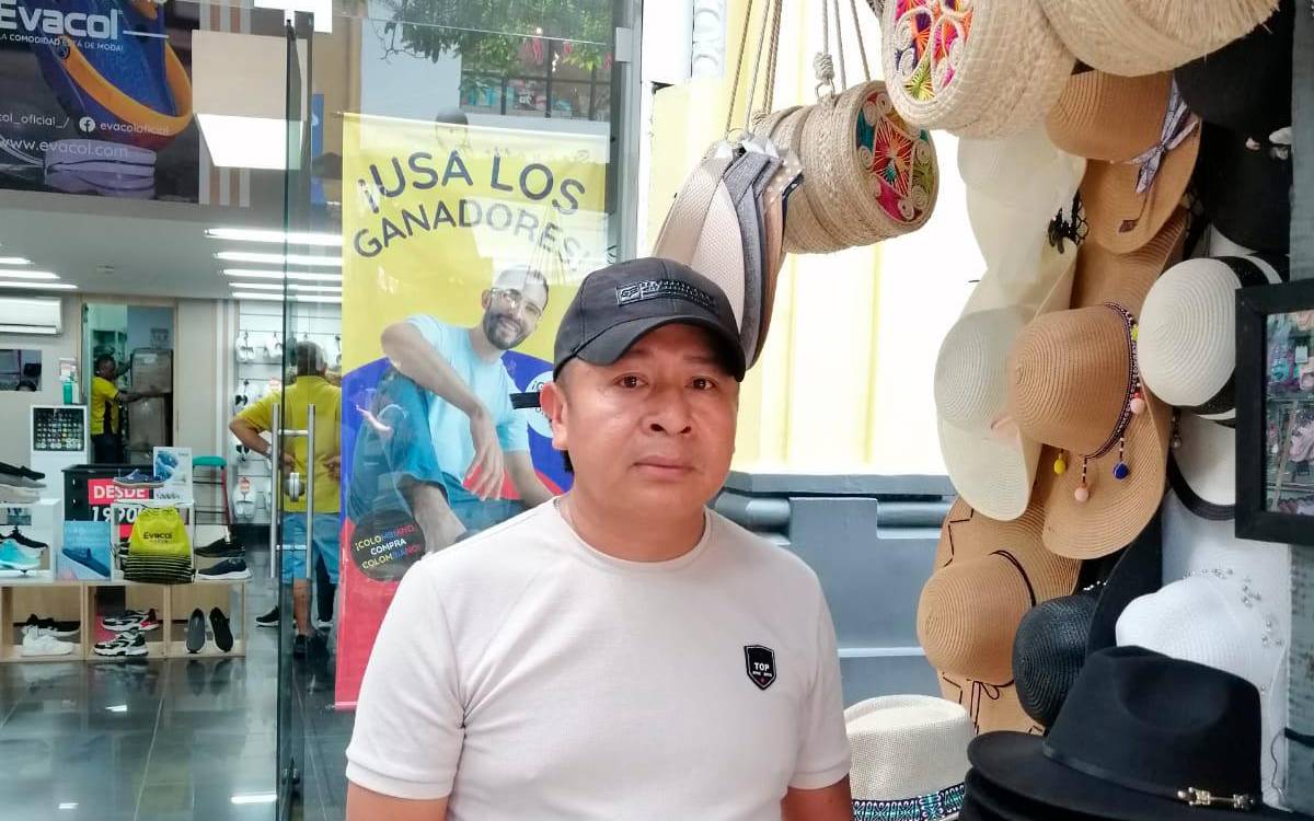 Comercio en el centro. /FOTO: SINDY VALLE.