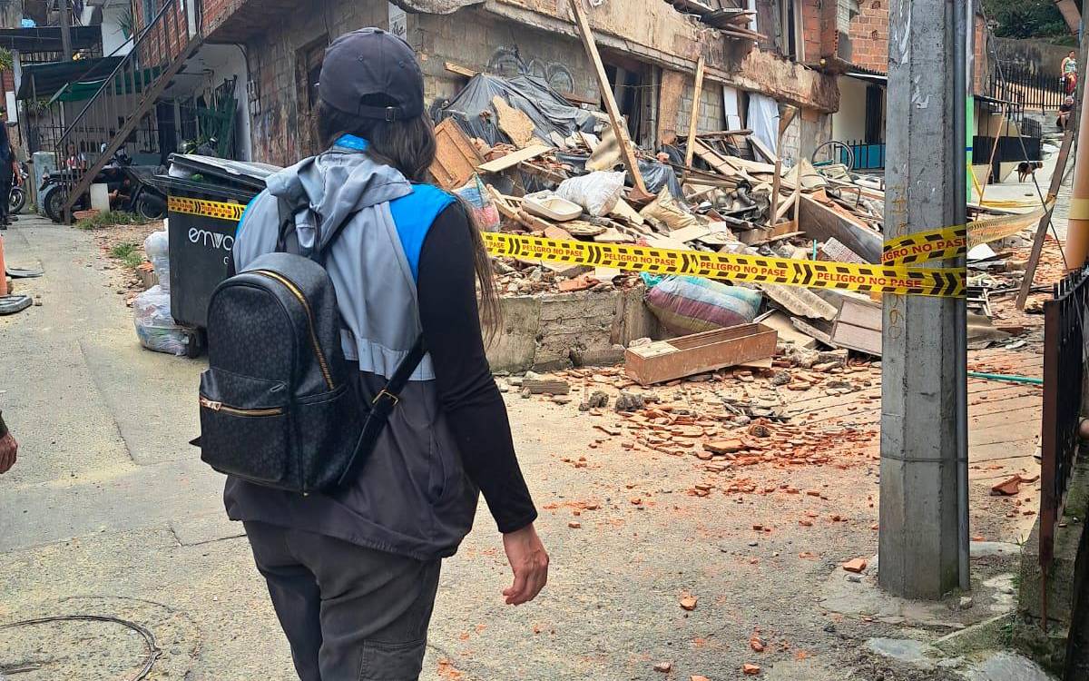 $!El incidente no dejó personas lesionadas. /FOTO: CORTESÍA.