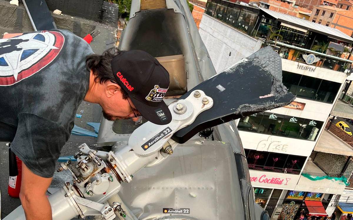 Al parecer, hay 4 personas atrapadas. /FOTO: CORTESÍA