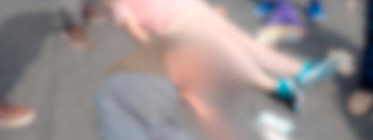 Las dos adultas mayores fueron atropelladas por un bus. /FOTO: CORTESÍA