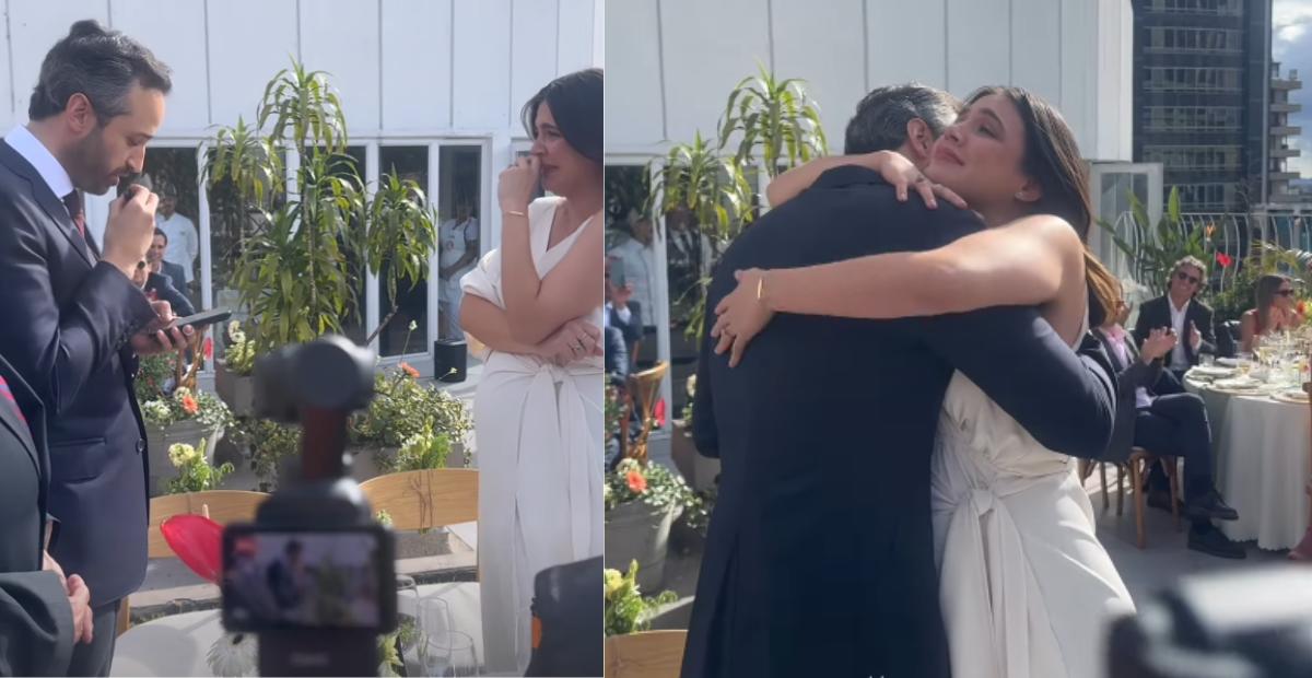 Boda de Isabella Atehortúa. FOTO: INSTAGRAM @ISAATEHORTUA