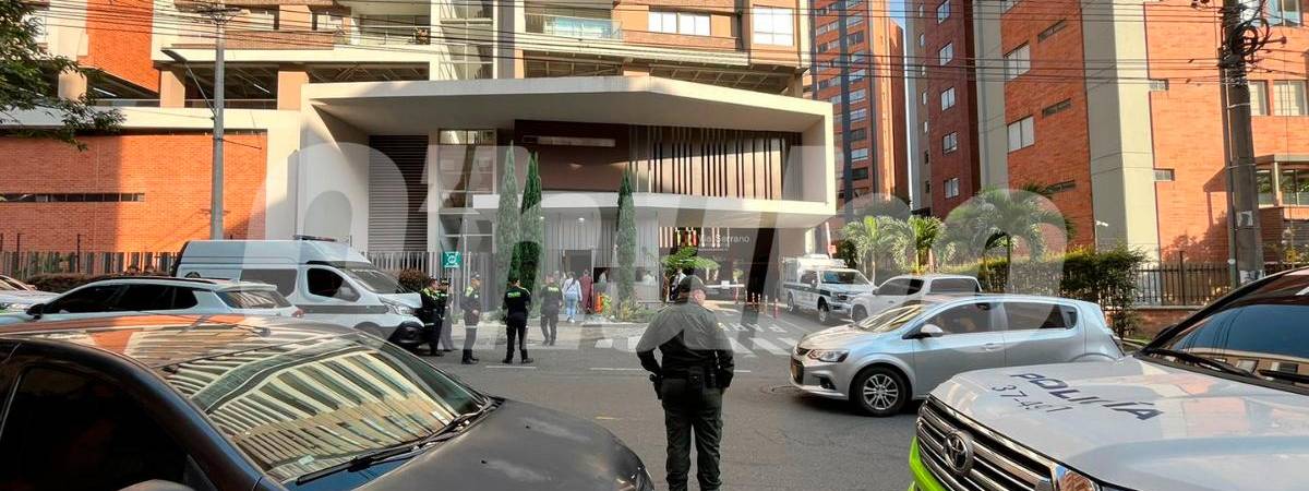 En esta unidad residencial fue asesinada la pareja de esposos en Envigado. /FOTO: ANDRÉS FELIPE OSORIO GARCÍA