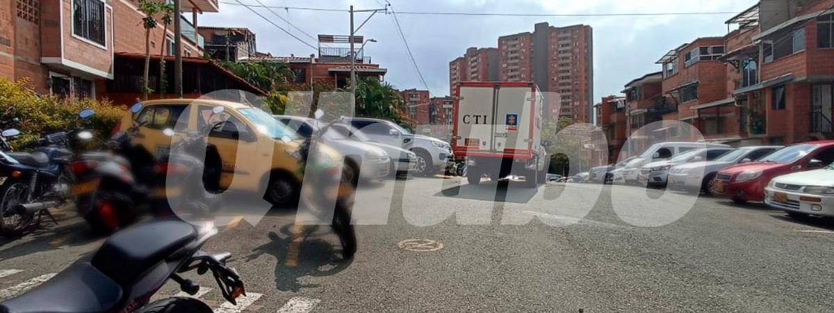 En este sector de Robledo Pajarito, en Medellín, asesinaron a un taxista. /FOTO: ALEJANDRA MORALES RÍOS