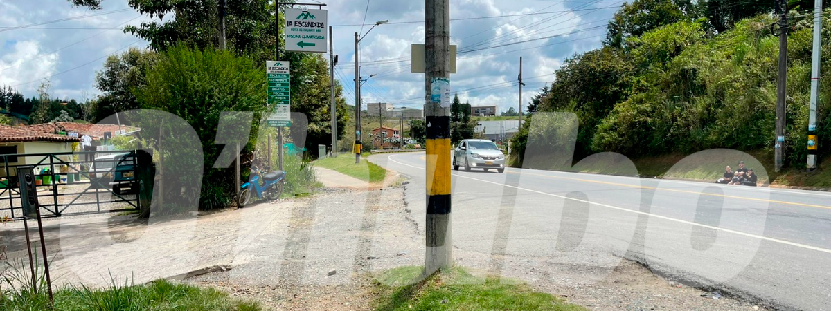 EN IMÁGENES: Jugador de Nacional involucrado en accidente en la vía aeropuerto-Llanogrande