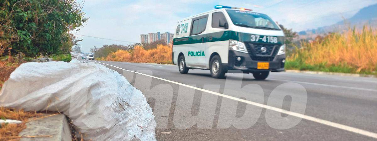 En este tramo de la Regional Norte fue encontrado el cuerpo sin vida de Yair Alberto Medellín Perneth. /FOTO: MAURICIO ANDRÉS PALACIO BETANCUR