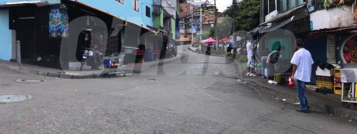 En este lugar se desató la riña. FOTO: LAURA ROSA JIMÉNEZ