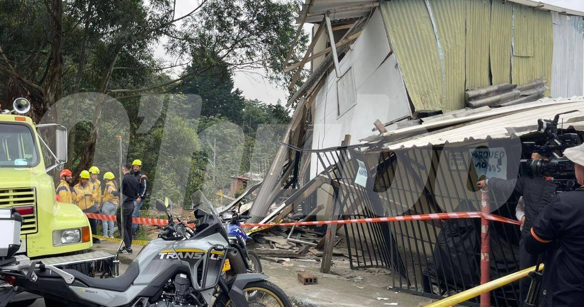 Vivienda afectada tras choque. <b><span class=mln_small-caps_mln>/FOTO: SINDY VALLE</span></b>