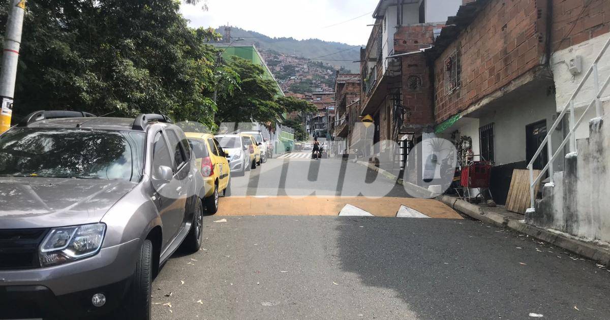 Lugar donde ocurrió el asesinato del uniformado. FOTO: LAURA ROSA JIMÉNEZ