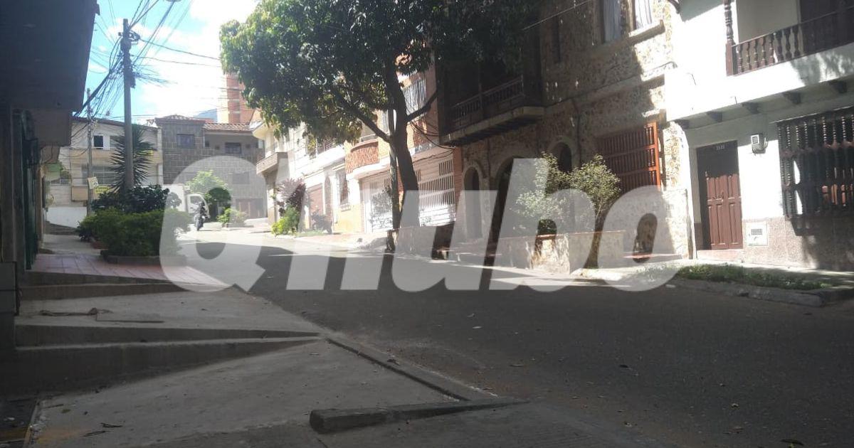 En esta calle del barrio Buenos Aires fue donde ocurrió el crimen. FOTO: GUILLERMO OSPINA