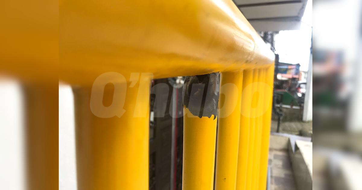 En el lugar quedaron las marcas de las balas. FOTO: LAURA ROSA JIMÉNEZ