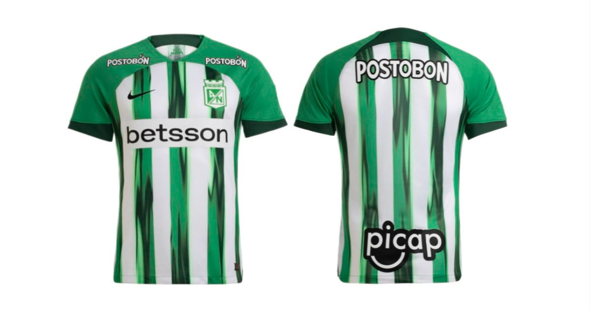 ¡Nueva piel! Así será la camiseta de Atlético Nacional este 2024