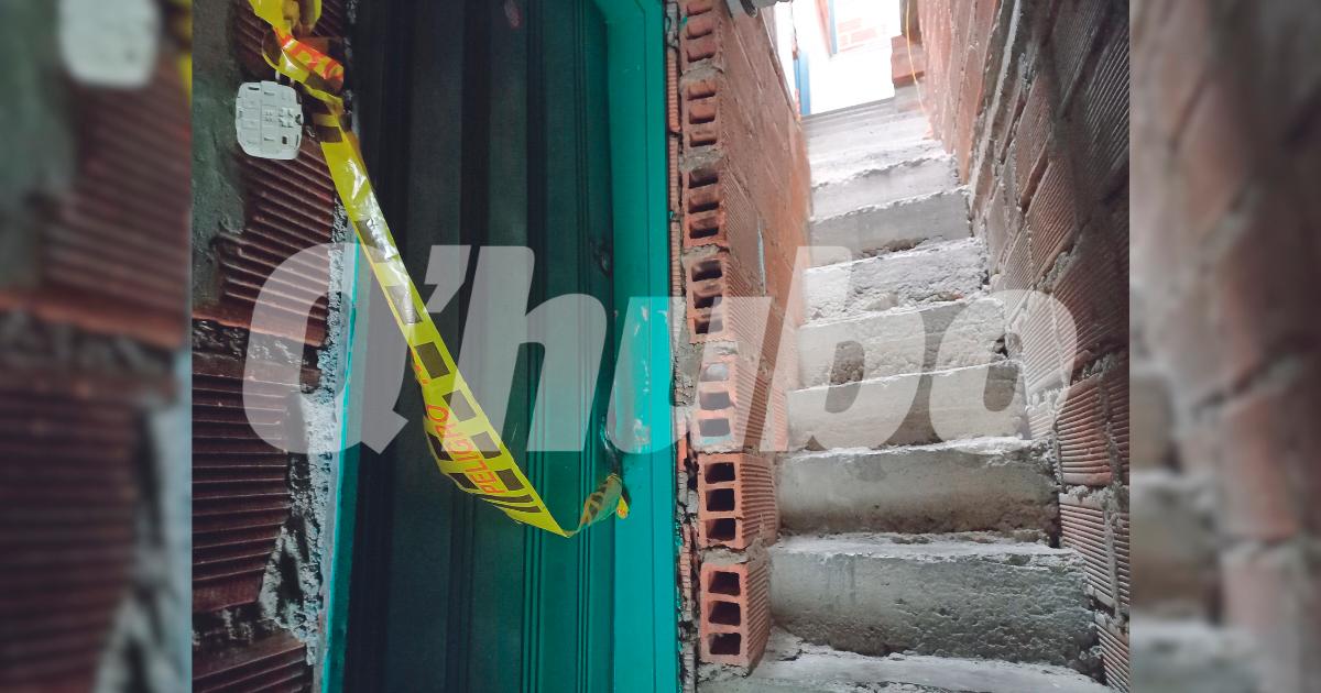 En el segundo piso de un edificio de la carrera 36 con calle 107CC ocurrió el crimen. /FOTO: MAURICIO ANDRÉS PALACIO BETANCUR
