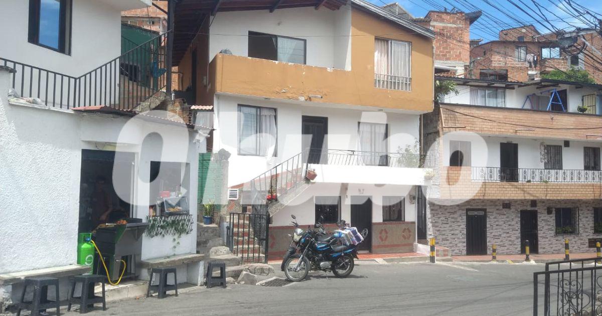 En esta casa del barrio Popular 1 fue donde ocurrieron los hechos. FOTO: GUILLERMO OSPINA MUÑOZ