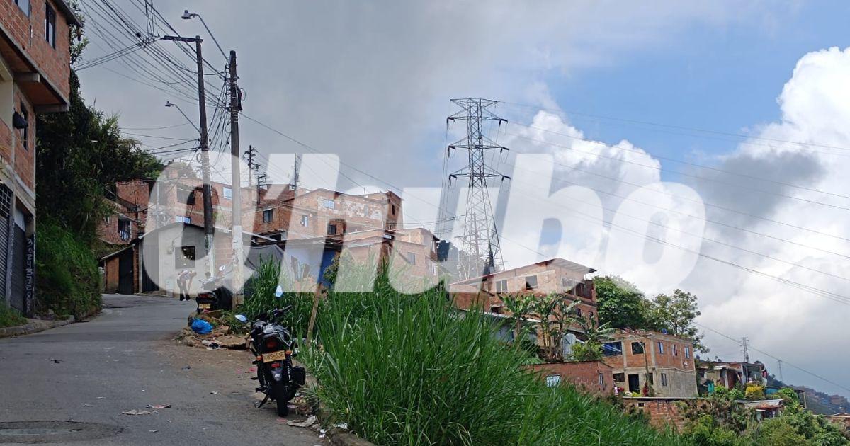 El asesinato de Jorge Luis sucedió en el barrio La Cruz. FOTO: CRISTIAN VÁSQUEZ