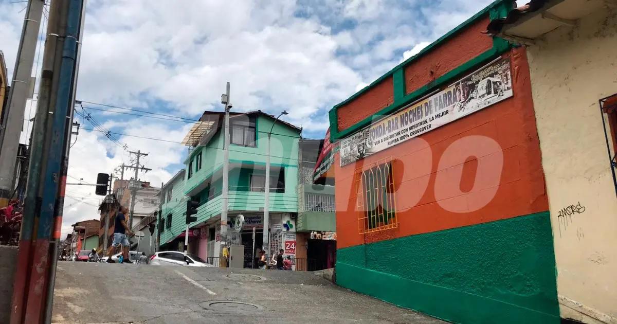 En esta esquina ocurrió el crimen de Sebastián Vinasco Saldarriaga, de 23 años. FOTO: LAURA ROSA JIMÉNEZ VALENCIA