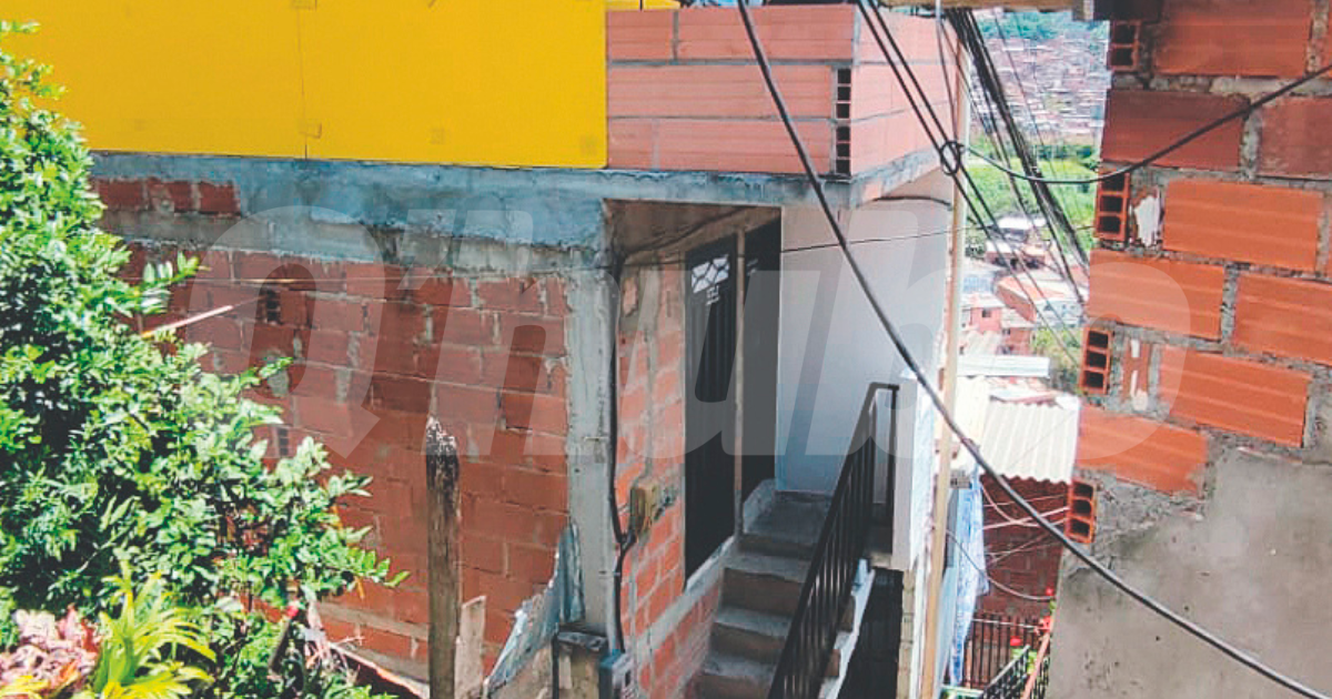 En este segundo piso ocurrieron los hechos. Luis Miguel y su familia residían allí desde hace 10 días. /FOTO: ANDRÉS GARCÍA HERNÁNDEZ