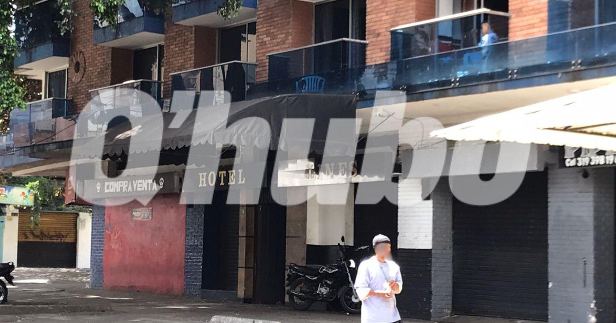 El menor de edad fue sacado de este hotel en el Centro de la ciudad. FOTO: LAURA ROSA JIMÉNEZ VALENCIA