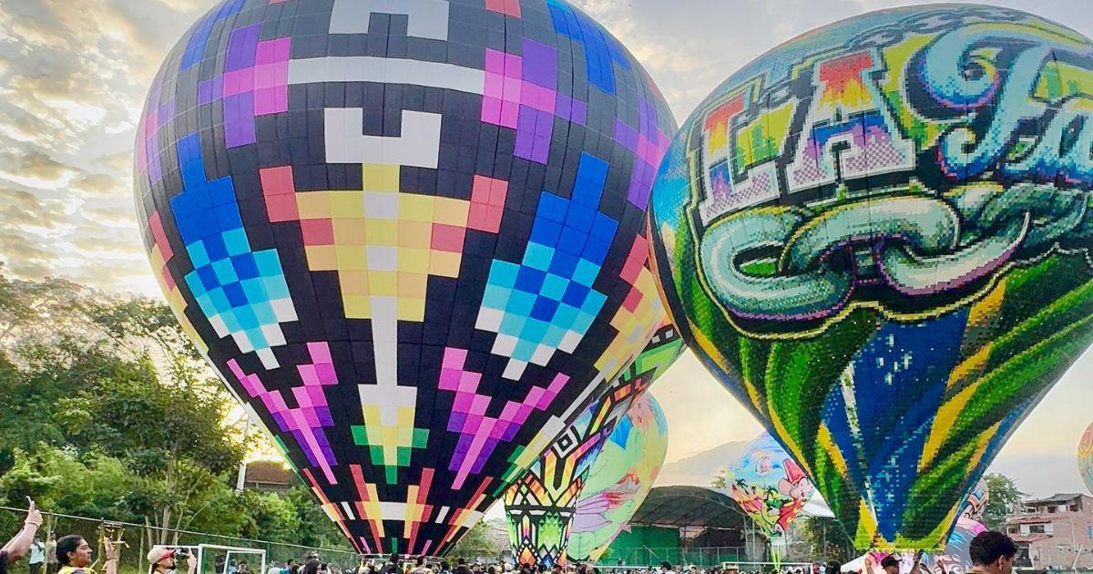 EN FOTOS: Así estuvo la segunda Redobada Internacional de Globos