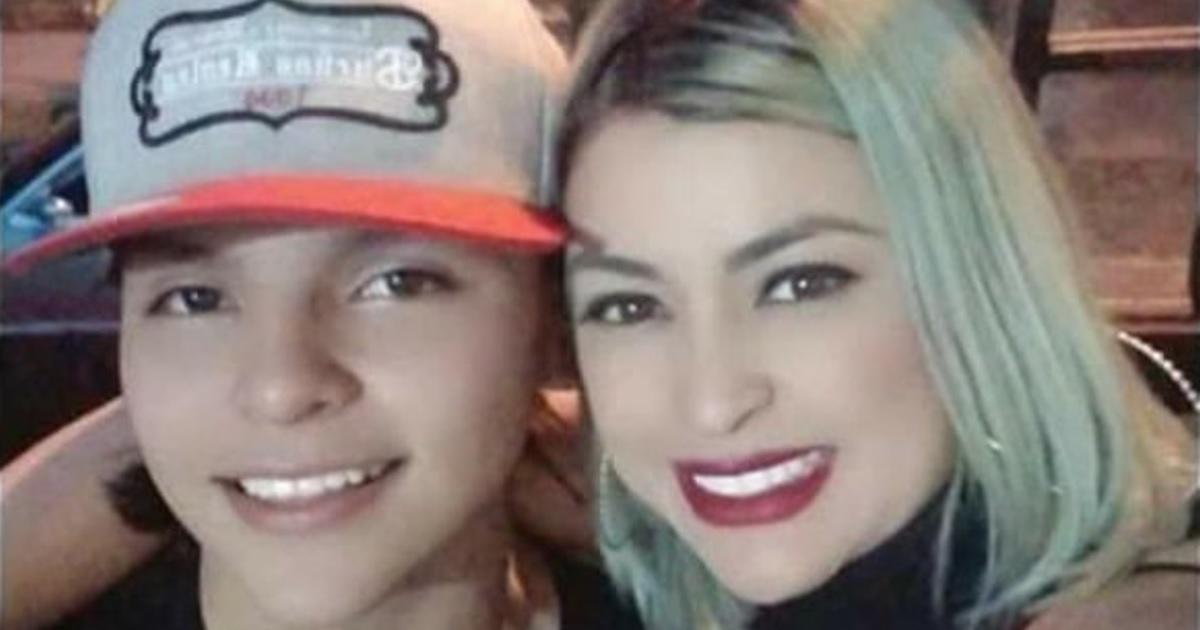 Breiner Andrés Agudelo y su mamá Maribel Andrea Pimienta Rivera, asesinados en Itagüí el 27 de enero de 2022. FOTO: CORTESÍA
