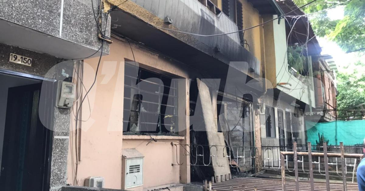 EN VIDEO: Un hombre y dos mascotas murieron en un incendio en Belén