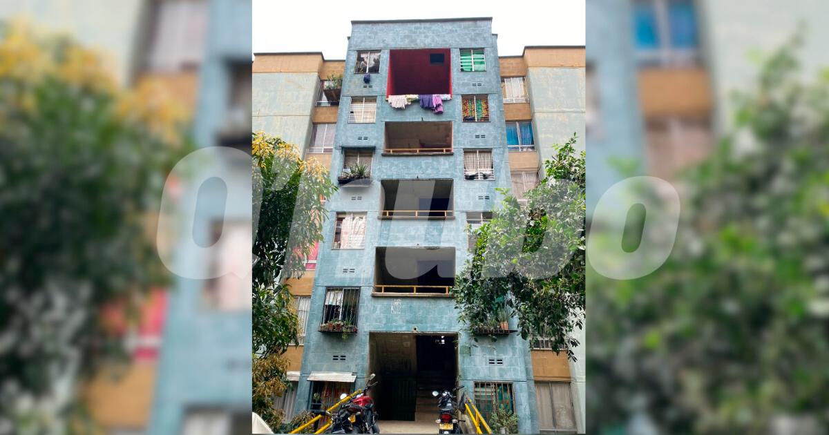 En el cuarto piso de este edificio fue asesinada Luz Marina. /FOTO: ANDRÉS FELIPE OSORIO GARCÍA