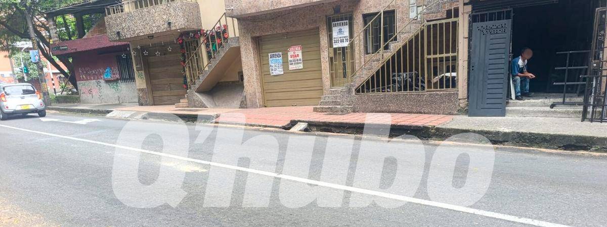 Cuando los policías llegaron al lugar del crimen, el cuerpo del joven ya no estaba. FOTO: ALEJANDRA MORALES