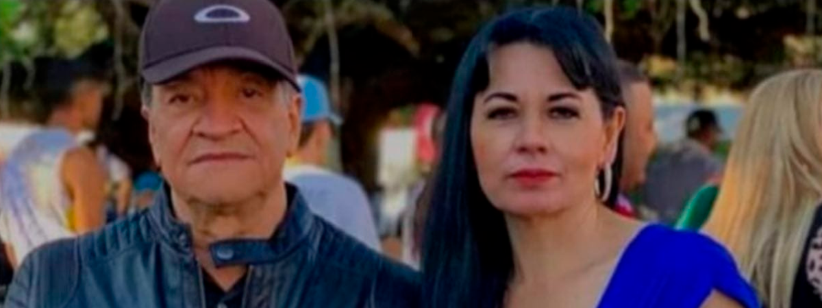 Jesús Cano Correa y Luz Omaira Ospina. / FOTO: CORTESÍA.