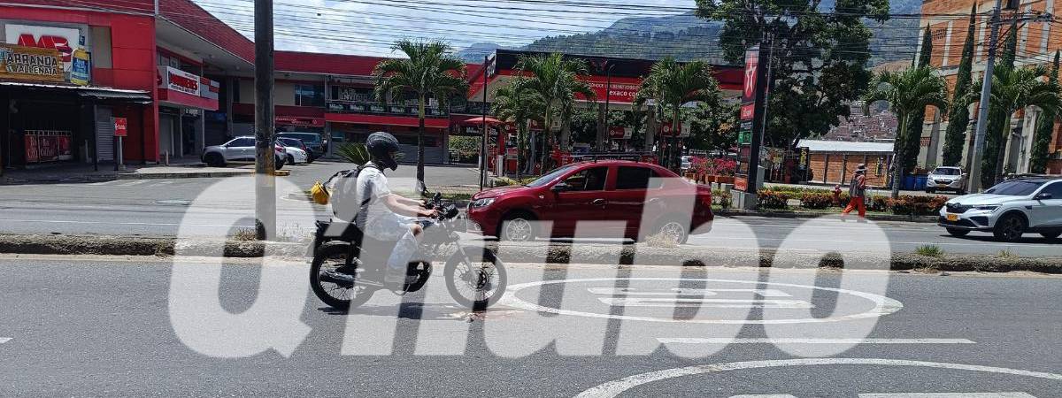 En este punto de la autopista Norte ocurrió el fatal accidente. / FOTO: CRISTIAN VÁSQUEZ