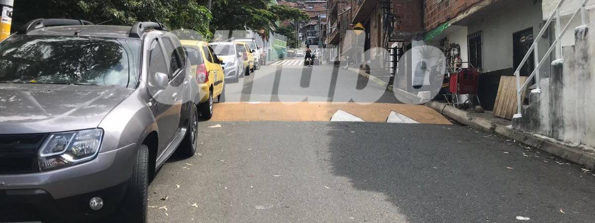 Lugar donde ocurrió el asesinato del uniformado. FOTO: LAURA ROSA JIMÉNEZ