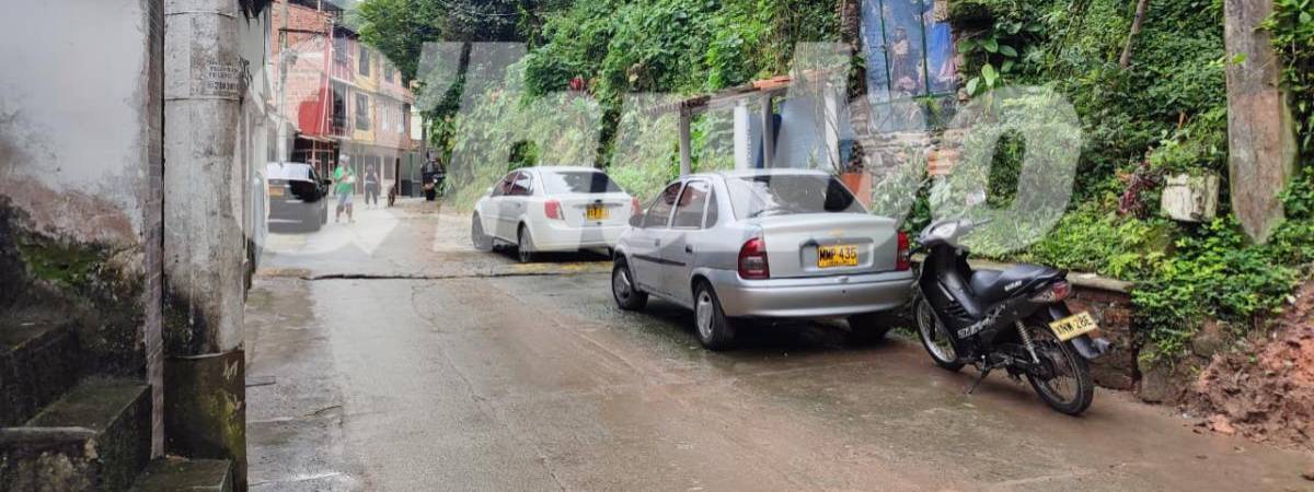 Lugar donde fue asesinado Humberto González. FOTO: ANDRÉS FERNANDO GARCÍA HERNÁNDEZ