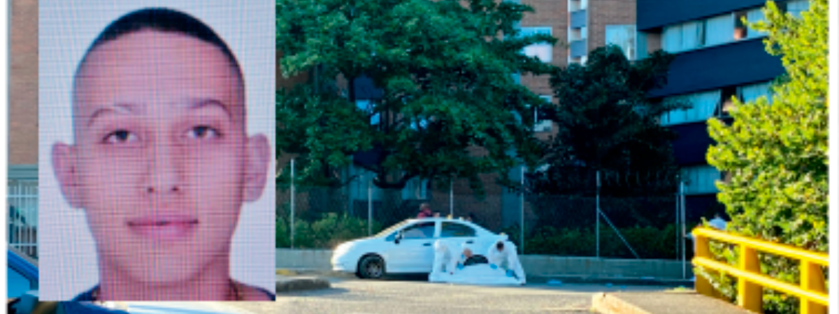 Juan José Serna Herrera fue acribillado dentro de un carro en el barrio Belén La Palma. /FOTOS: ANDRÉS FELIPE OSORIO GARCÍA Y CORTESÍA.