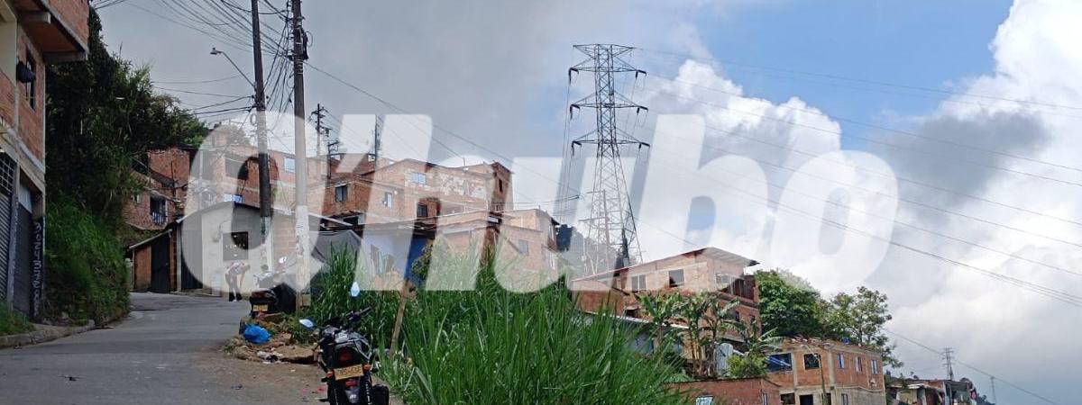 El asesinato de Jorge Luis sucedió en el barrio La Cruz. FOTO: CRISTIAN VÁSQUEZ