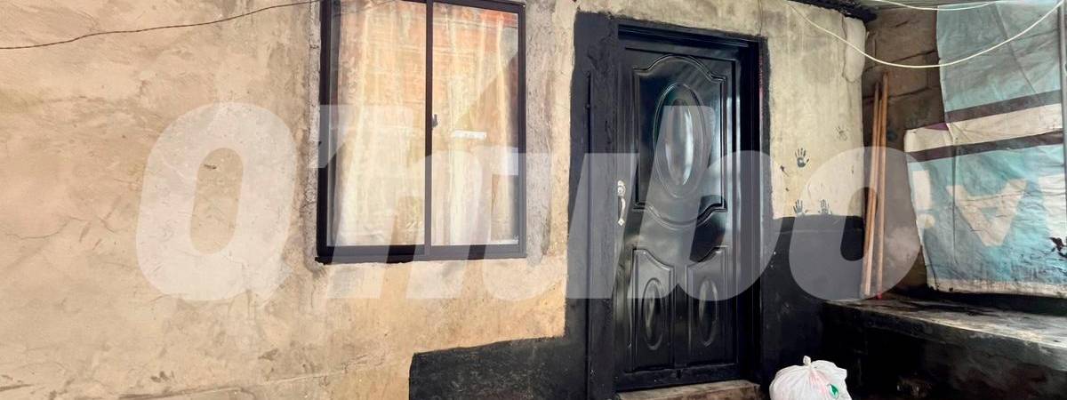 En esta humilde vivienda de la vereda Hato Viejo, de Bello, sucedió el altercado. /FOTO: ANDRÉS FELIPE OSORIO GARCÍA