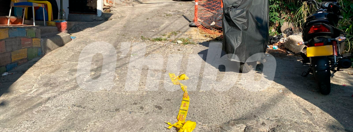 Este es el cruce de la carrera 102B con la calle 48D, donde ocurrió el crimen. /FOTO: ANDRÉS FELIPE OSORIO GARCÍA
