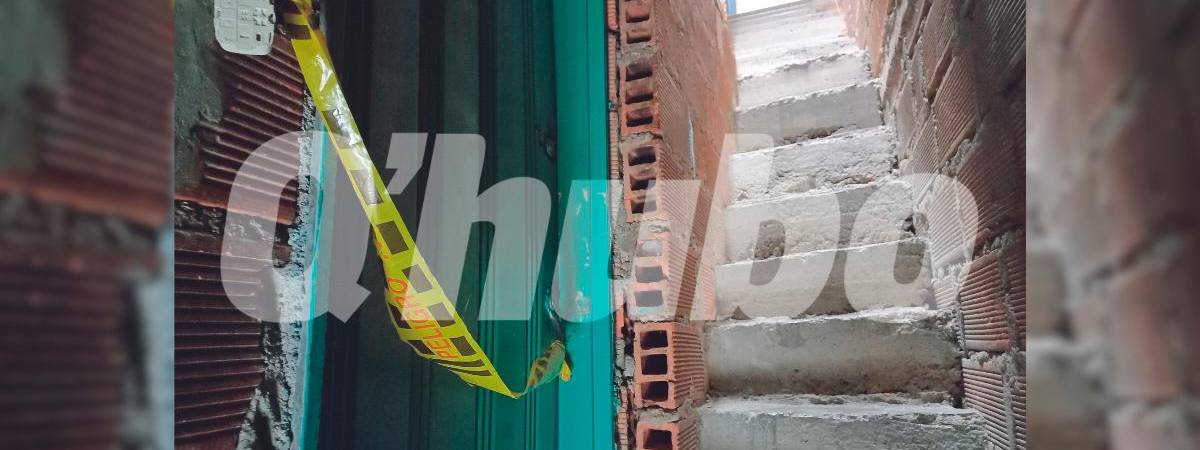 En el segundo piso de un edificio de la carrera 36 con calle 107CC ocurrió el crimen. /FOTO: MAURICIO ANDRÉS PALACIO BETANCUR