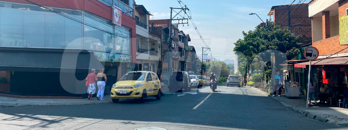 En esta cuadra de Campo Valdés ocurrió el crimen. /FOTO: ANDRÉS FELIPE OSORIO GARCÍA