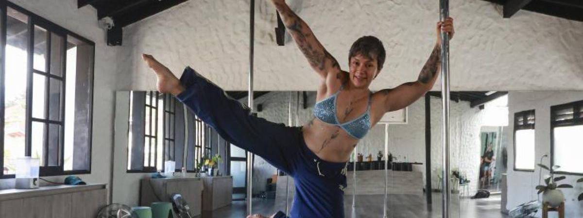 Deja que las cosas la encuentren, pero siempre está en movimiento. FOTO: MANUEL SALDARRIAGA